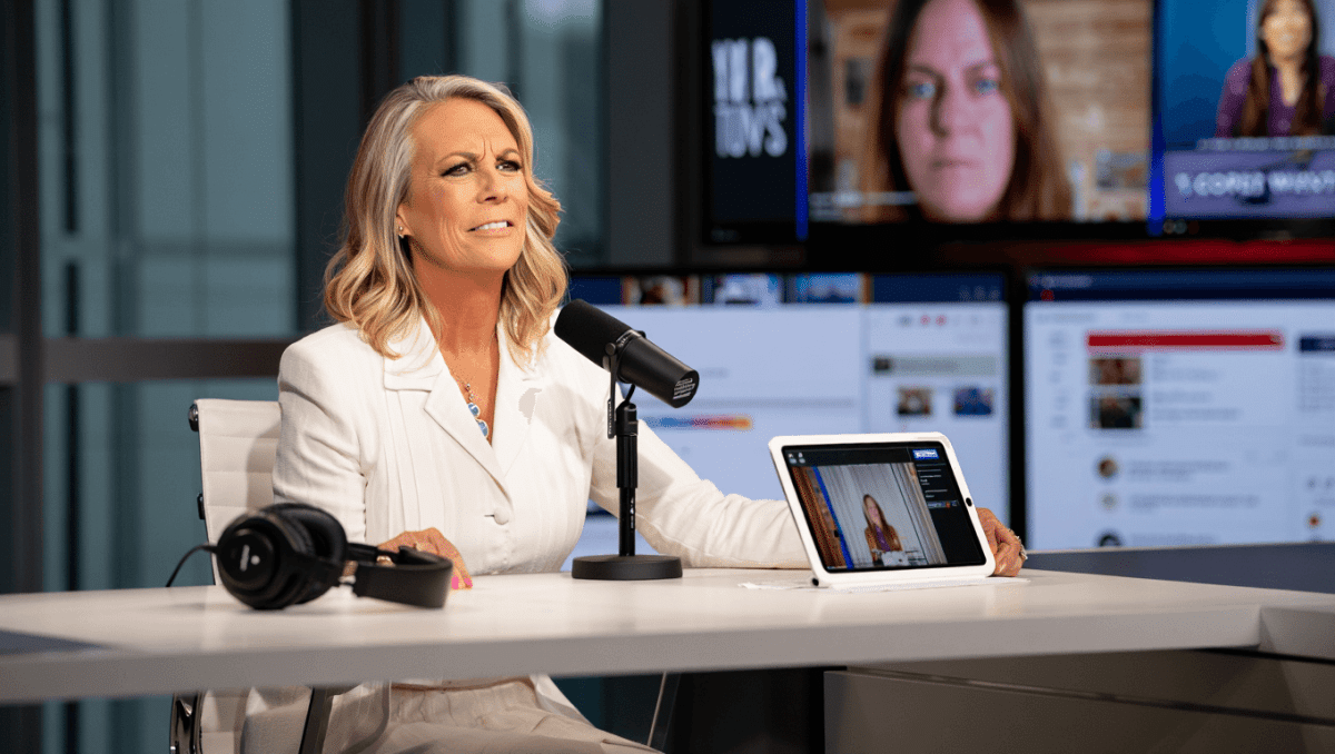 “I just think it’s hilarious”: Jamie Lee Curtis calls out the fact that podcasts now have a video element to them