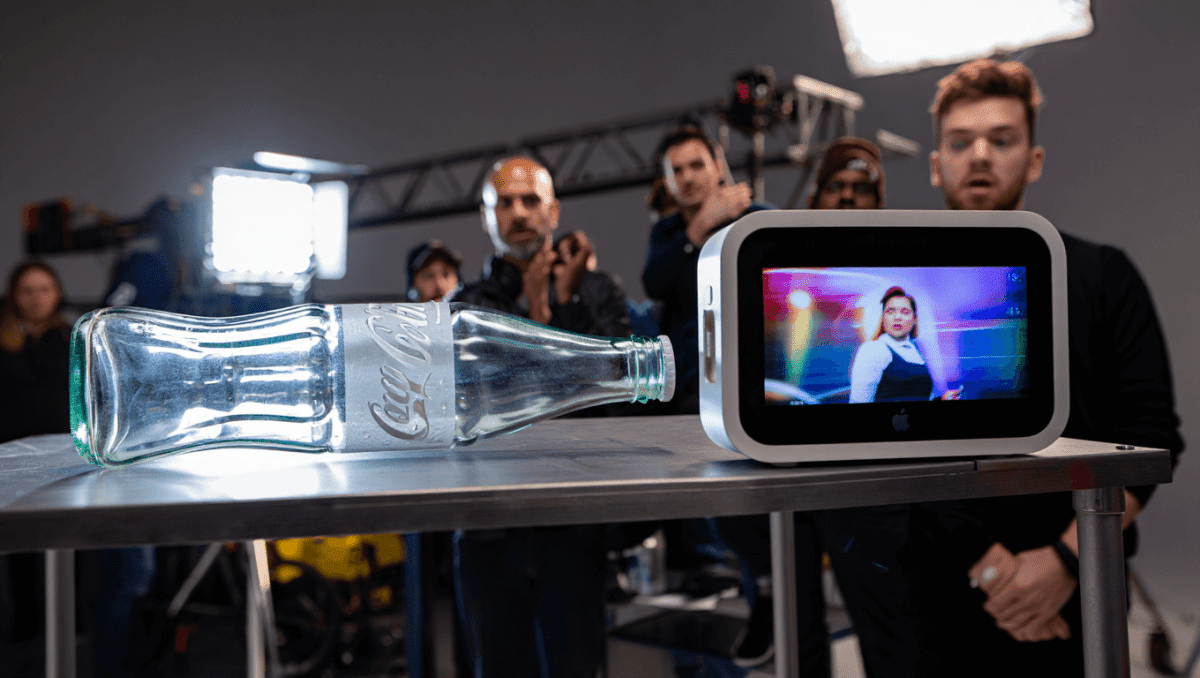 “Biggest middle finger to Coca-Cola”: Apple TV’s new intro was made entirely in-camera. Fans noticed