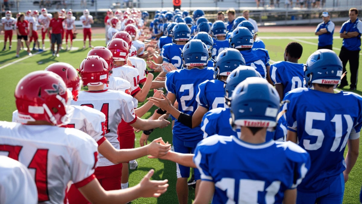 “Shout out to the refs, shame on the coaches”: High school football team refuses post-game handshake. Then the refs step in