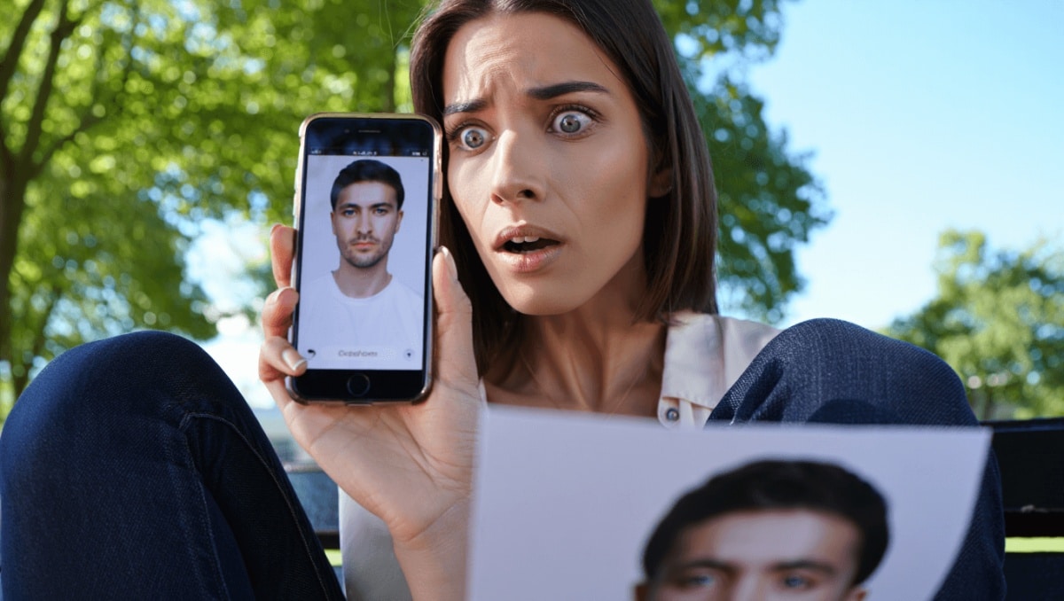 
    “That’s terrifying omg”: Woman spots AI “tells” in her Bumble date’s photos before meeting him  