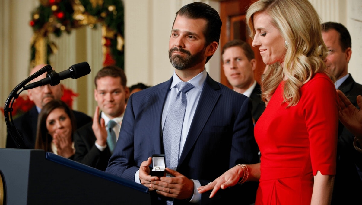 
    Trump critics roast Don Jr. for announcing a new engagement just a year after his last one ended  