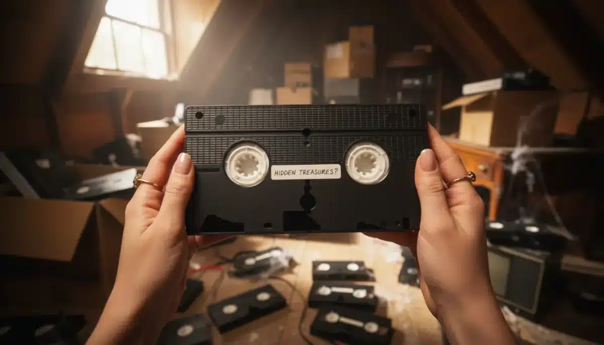 I just found out my old VHS tapes could be worth thousands—should you check your attic, too?