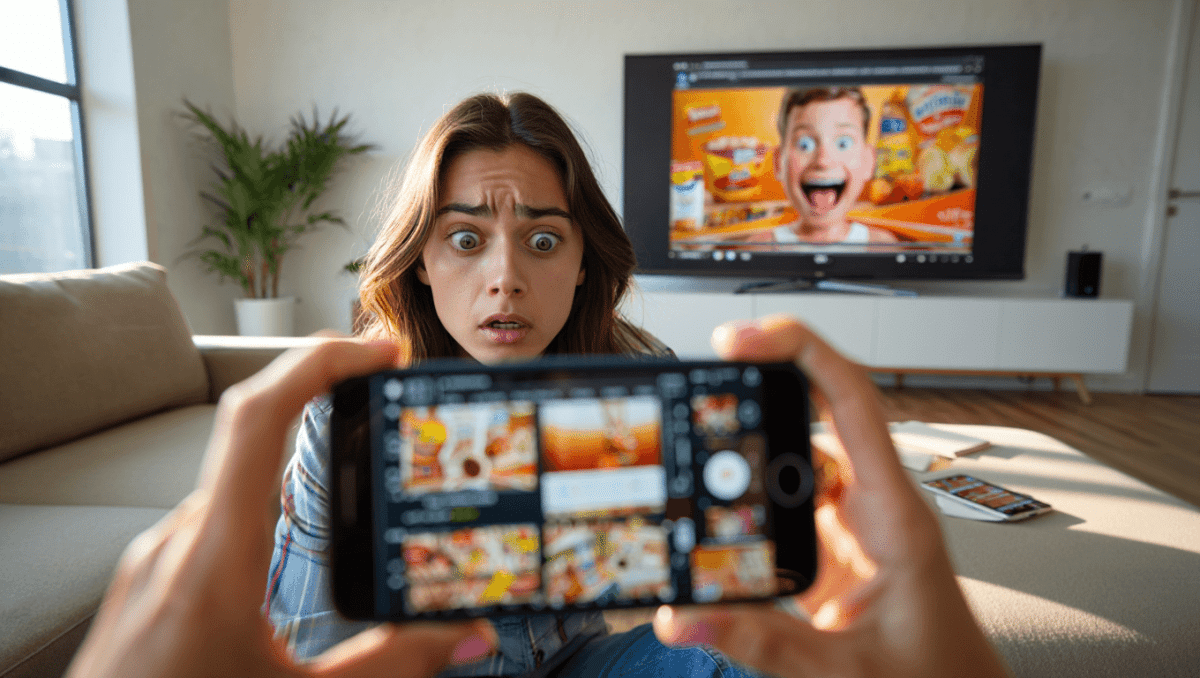 Left: Man looking into camera, text overlay reads, "my wife is an attorney." A photo of his wife is in the upper right-hand corner. Right: Man looking into camera, text overlay reads, "My wife needs a new legal job, so I